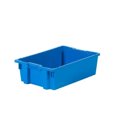 Plastkasse 32L Blå - 600x400x180mm