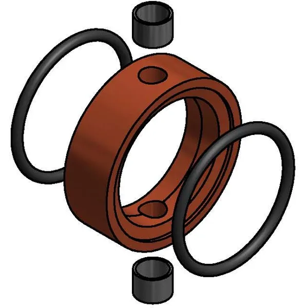 Pakningssett til butterflyventil Tri-clamp 