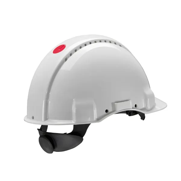 Hjelm 3M G3000 hvit med rattjustering