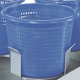 Plastkurv blå til Kronen sentrifuge