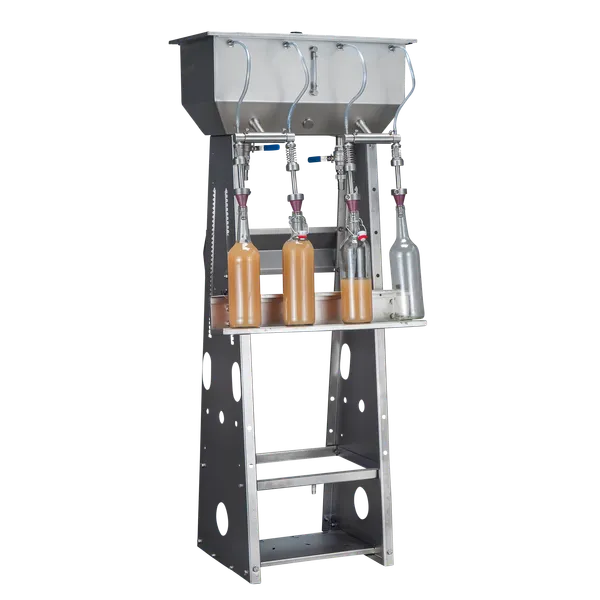 Voran enkel flaskefyller med 4 stasjoner