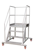 Arbeidsplattform rustfri mobil