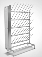 Støveltørrer 20par m/varme, gulvmodell