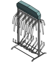 Tørkestativ til arbeidstøy og støvler 