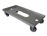 Bakketralle rustfri 745x390mm