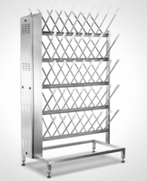 Støveltørrer 2x20Par m/varme, gulvmodell