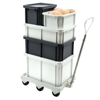 Plastkasse Gilac hvit 60x40cm