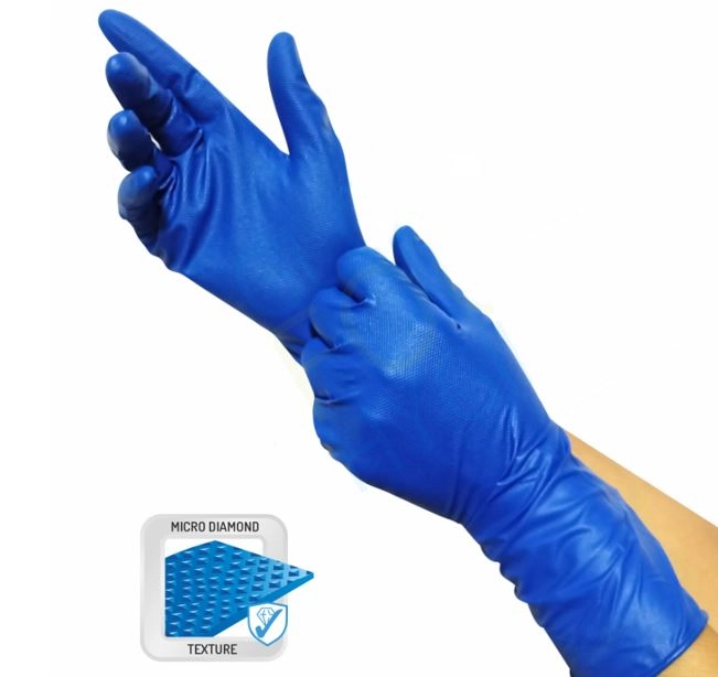 Nitrilhanske 30cm lang m/grep 