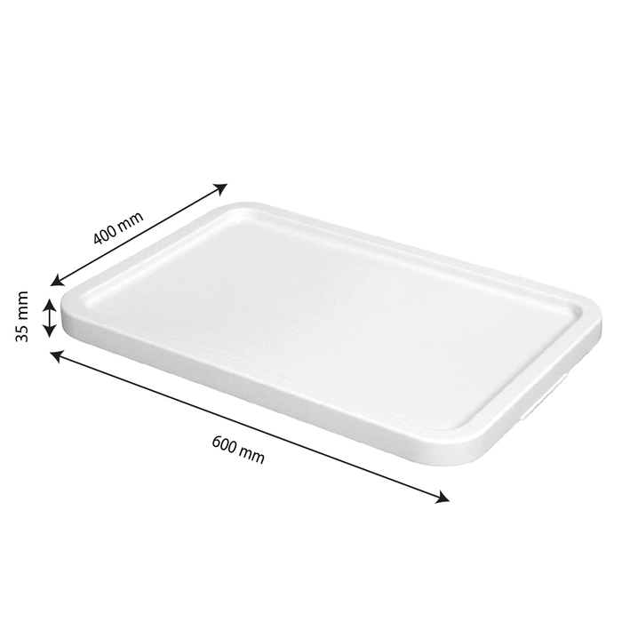 Lokk til Gilac plastkasse 600x400mm