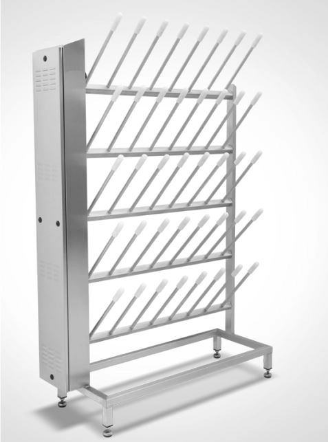 Støveltørrer 20par m/varme, gulvmodell