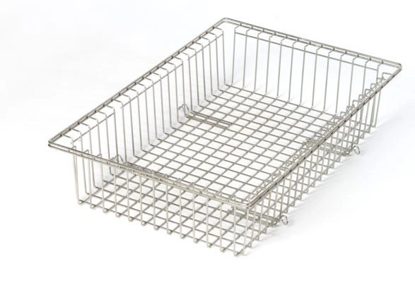 Kurv rustfri stabelbar 580x380x125mm