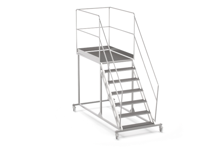 Arbeidsplattform rustfri mobil