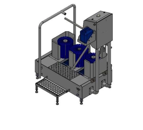 Støvelvasker DLST med EK400 hånddesinfeksjon