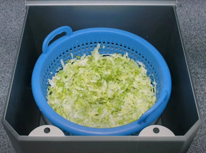 Plastkurv blå til Kronen sentrifuge