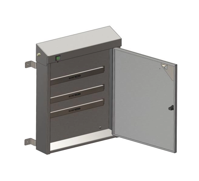 Knivskap med UV-sterilisering