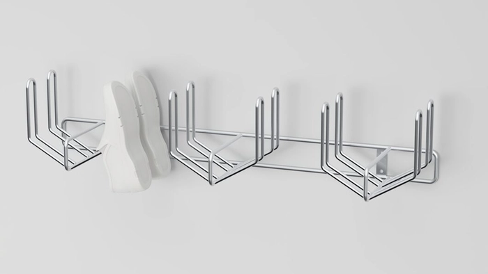 Skoholder sidehengt for vegg