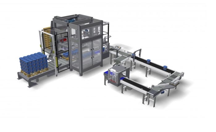 InterSystem palleteringssystem single