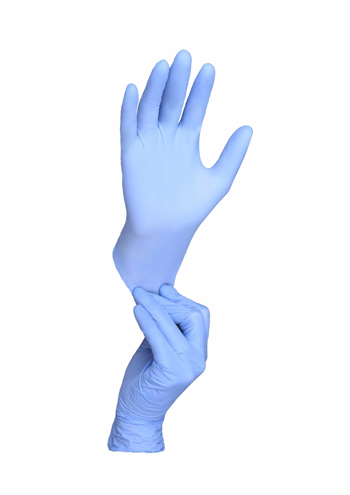 Nitrilhanske Diamante blå