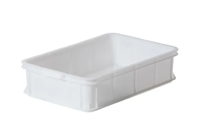 Plastkasse 26L hvit, 600x400x147mm