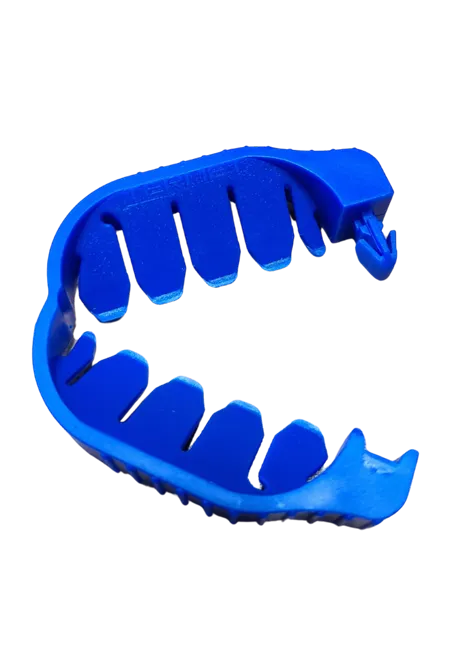 Roddeklips storfe blå, 2000stk i kartong