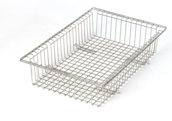 Kurv rustfri stabelbar 580x380x125mm