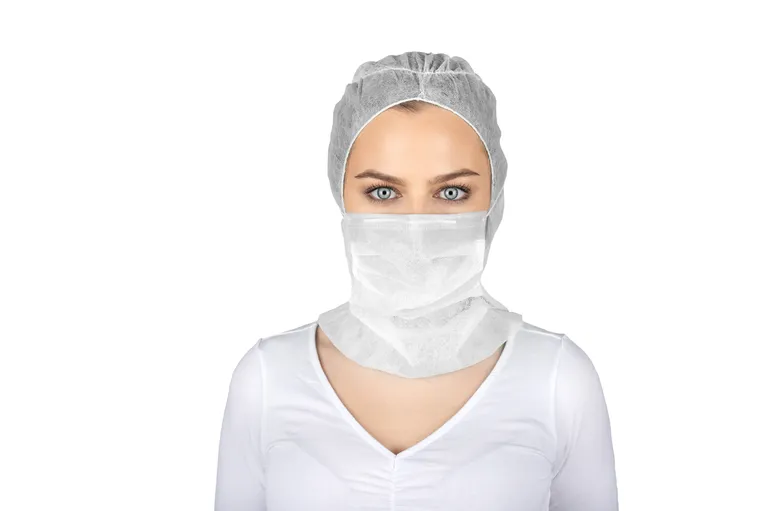 Engangs hodeplagg ASTRO m/munnbind