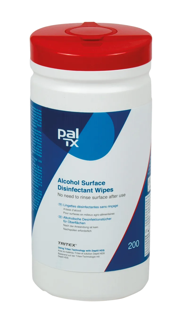 PAL Desinfeksjons wipes, boks à 200stk