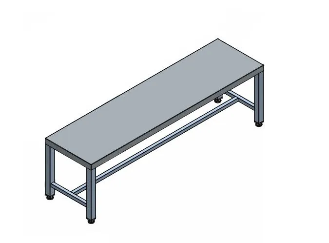 Benk step-over,  L:1500mm