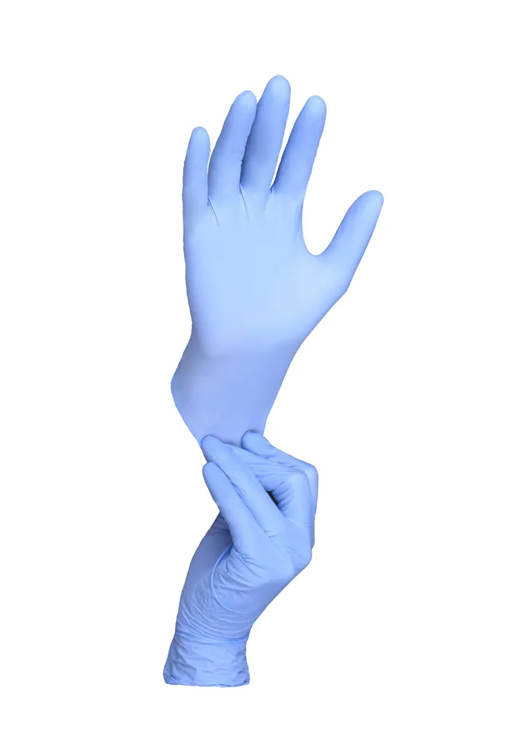 Nitrilhanske Diamante blå Large