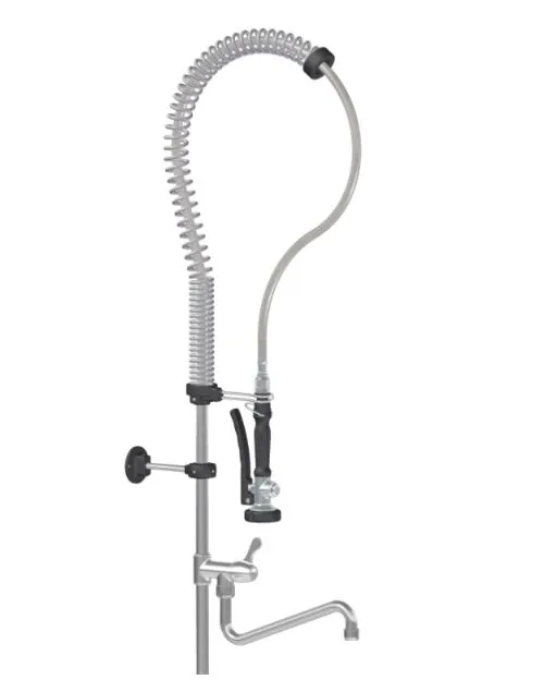 Grovspyler komplett m/slange, kran og dusjhåndtak