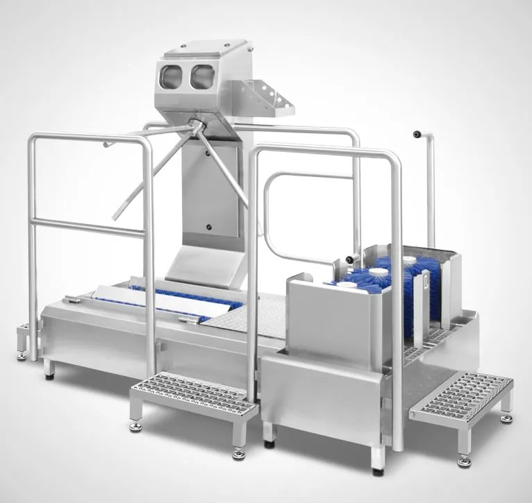 Såle- og støvelvasker DSC-SL1100+EK400 hånddesinfeksjon