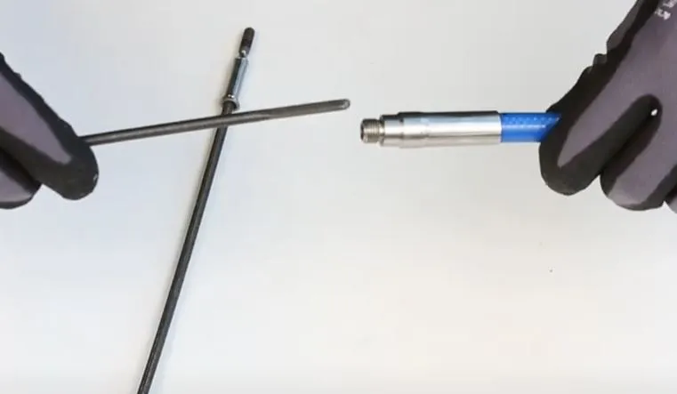 Flexshaft 2,1m til evo2 trimmer 