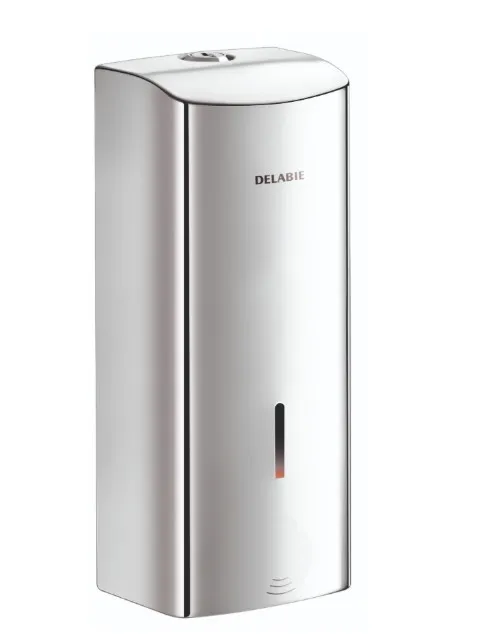 Såpedispenser elektronisk + veggbrakett m/drypplate