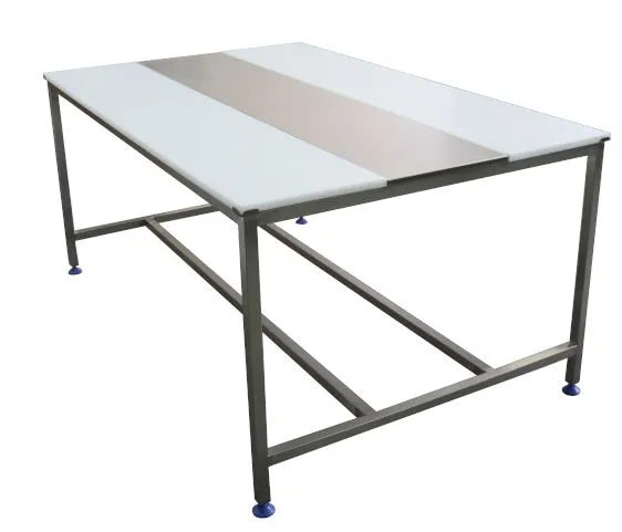 Arbeidsbord m/PE plater 2-sidig 2920x1200mm