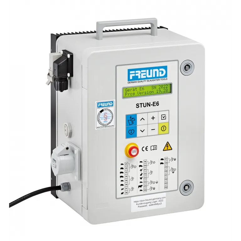 Freund E6 XXL bedøvelsesskap til småfe