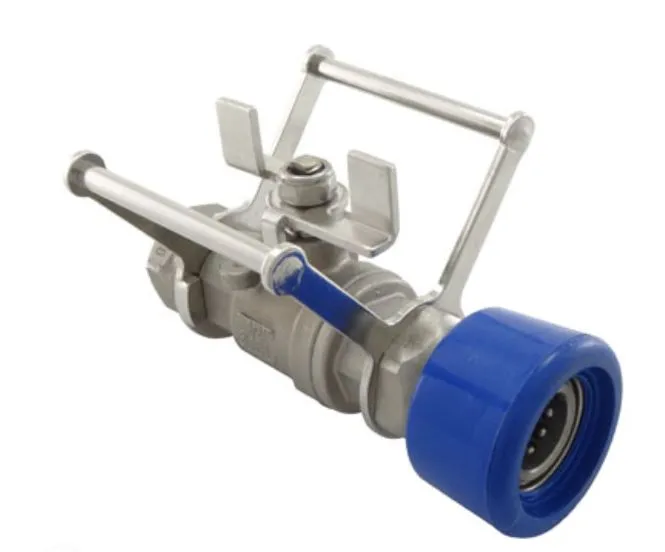 Lavtrykksventil 1/2", rustfri 316