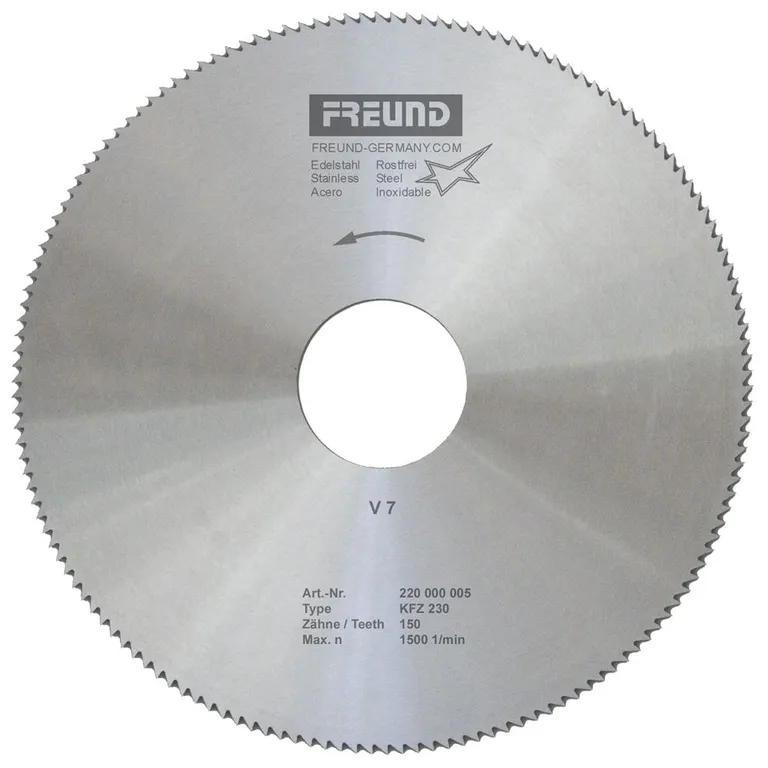 Sagblad KFZ 280, fintagget