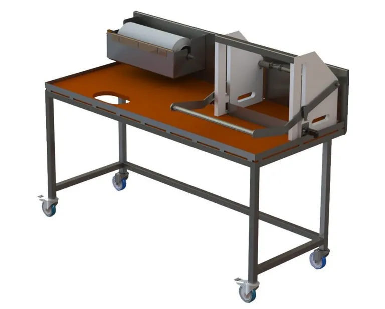 Pakkebord med kuttesone